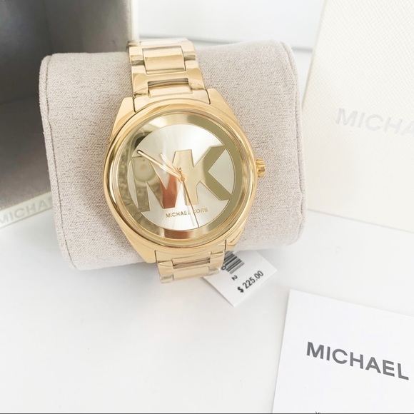 Michael Kors Accessories - Michael Kors Gold Tone Dial Watch